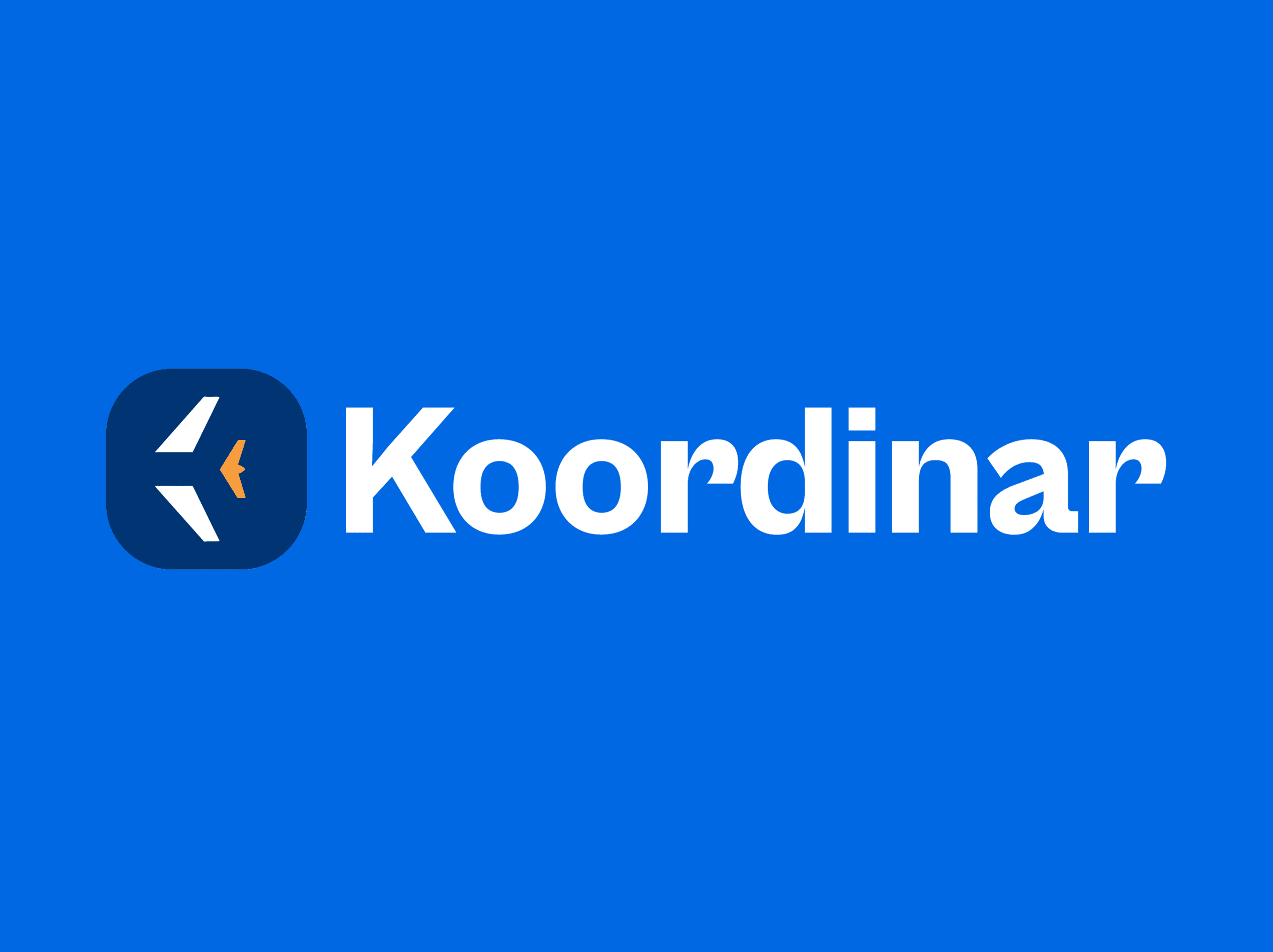 The Koordinar wordmark and logo mark.